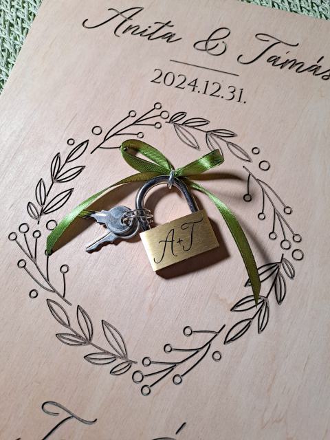 Love lock ceremony sign